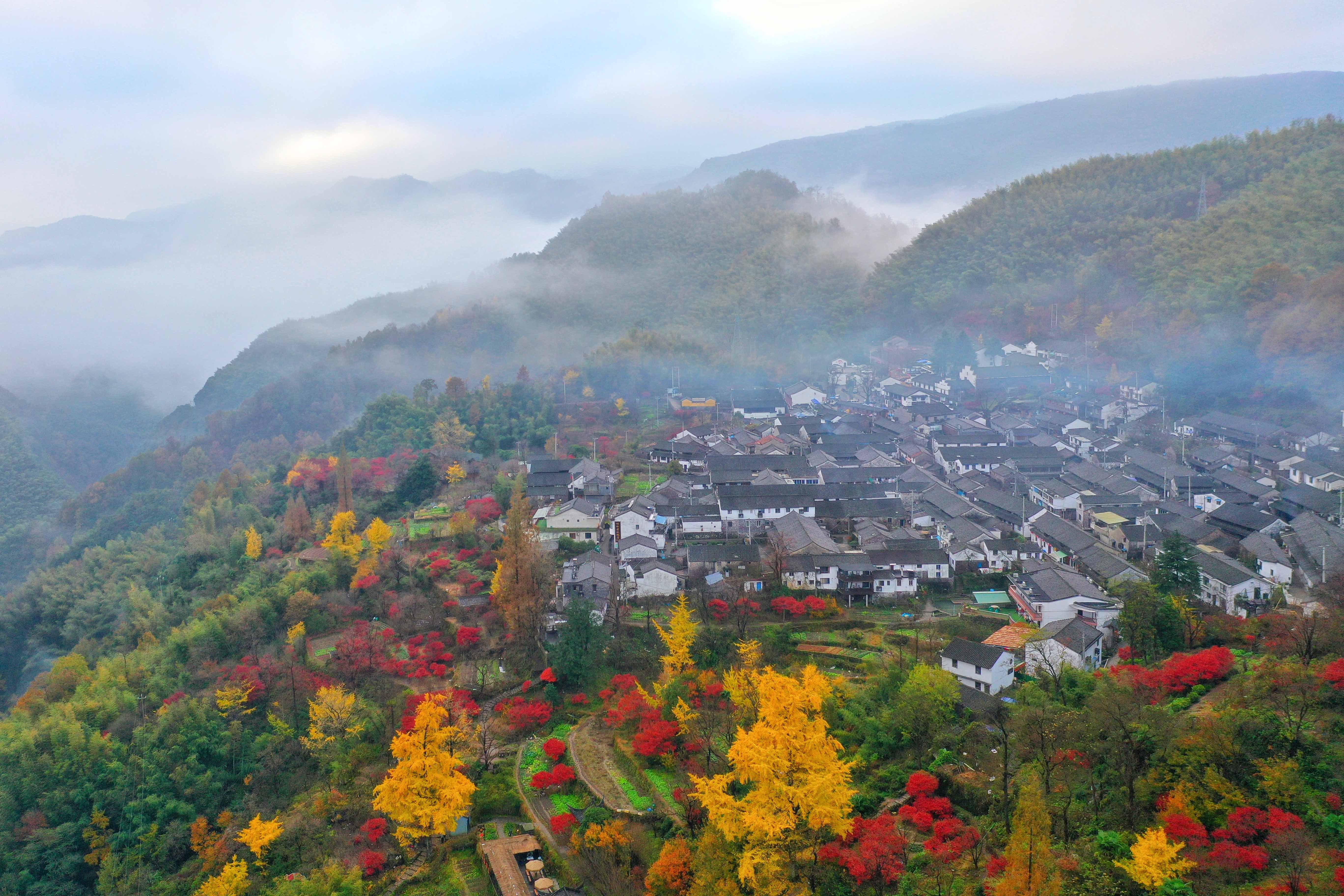 浙江四明山風景惹人醉