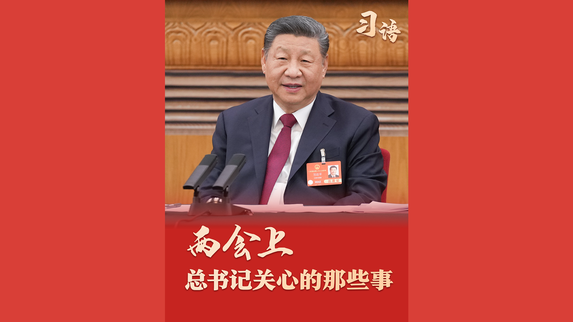 习语｜两会上，总书记关心的那些事