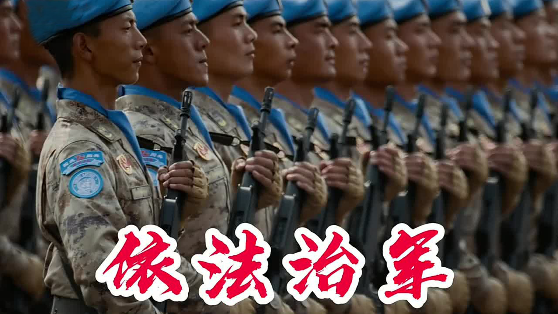 全面推进依法治军