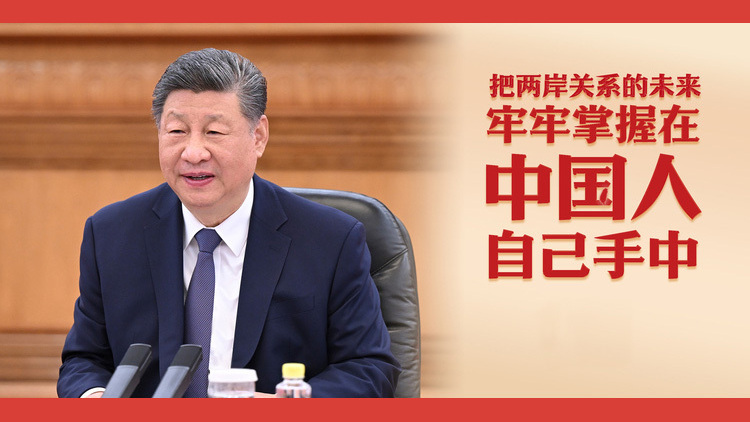 把两岸关系的未来牢牢掌握在中国人自己手中