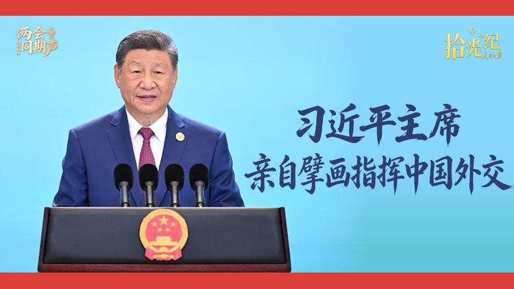 不可替代的中流砥柱，习主席亲自擘画指挥中国外交
