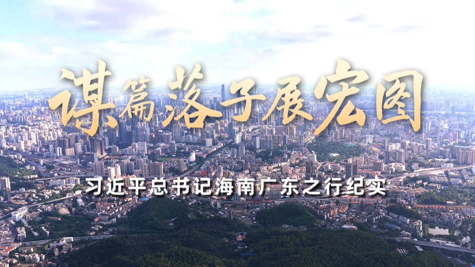谋篇落子展宏图——习近平总书记海南广东之行纪实