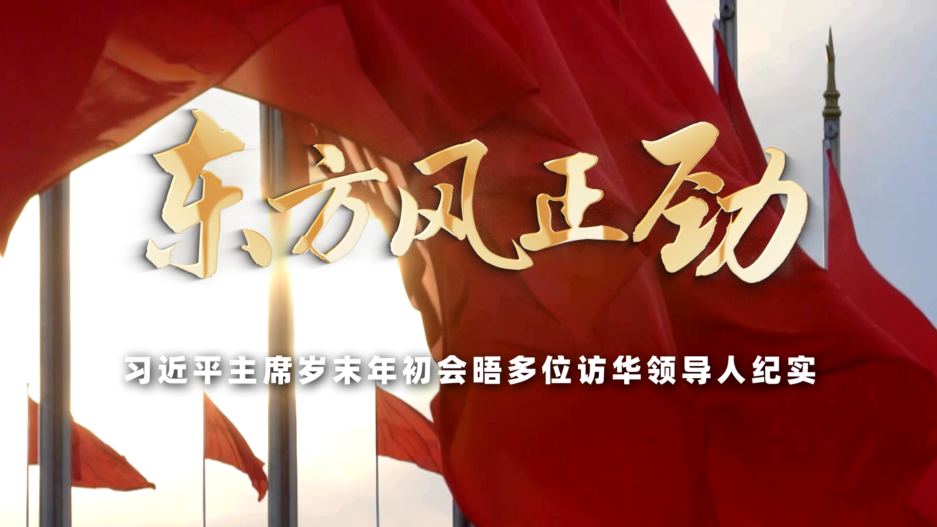 东方风正劲——习近平主席岁末年初会晤多位访华领导人纪实