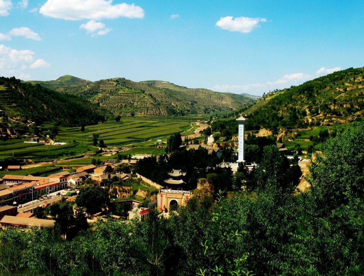 每日名胜甘肃南梁红色旅游大景区