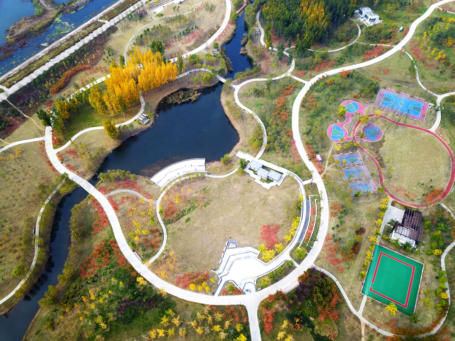 襄城北汝河国家湿地公园 景观设计 / LAURENT罗朗景观 | 特来设计
