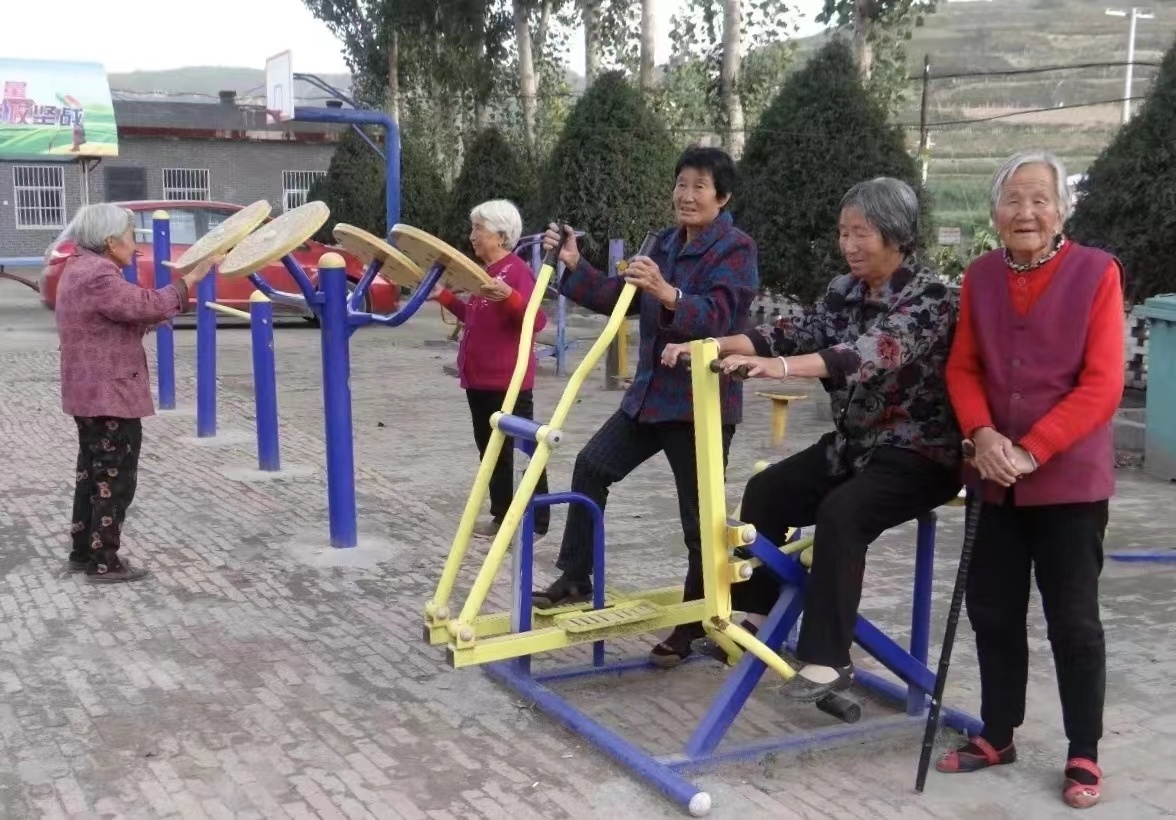 陕西子长市互助幸福院温暖老人心