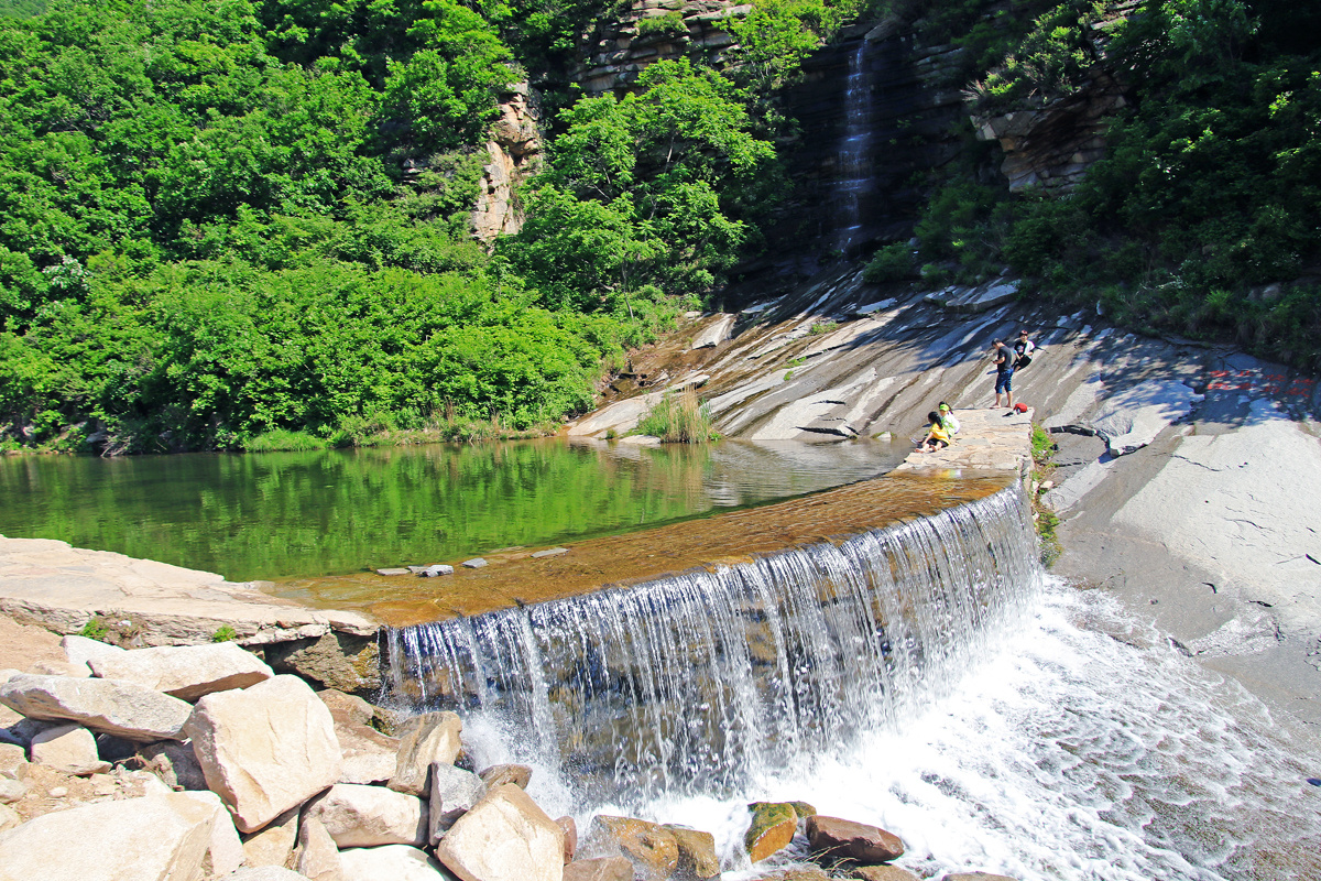 盖州鸿雁山风景区图片