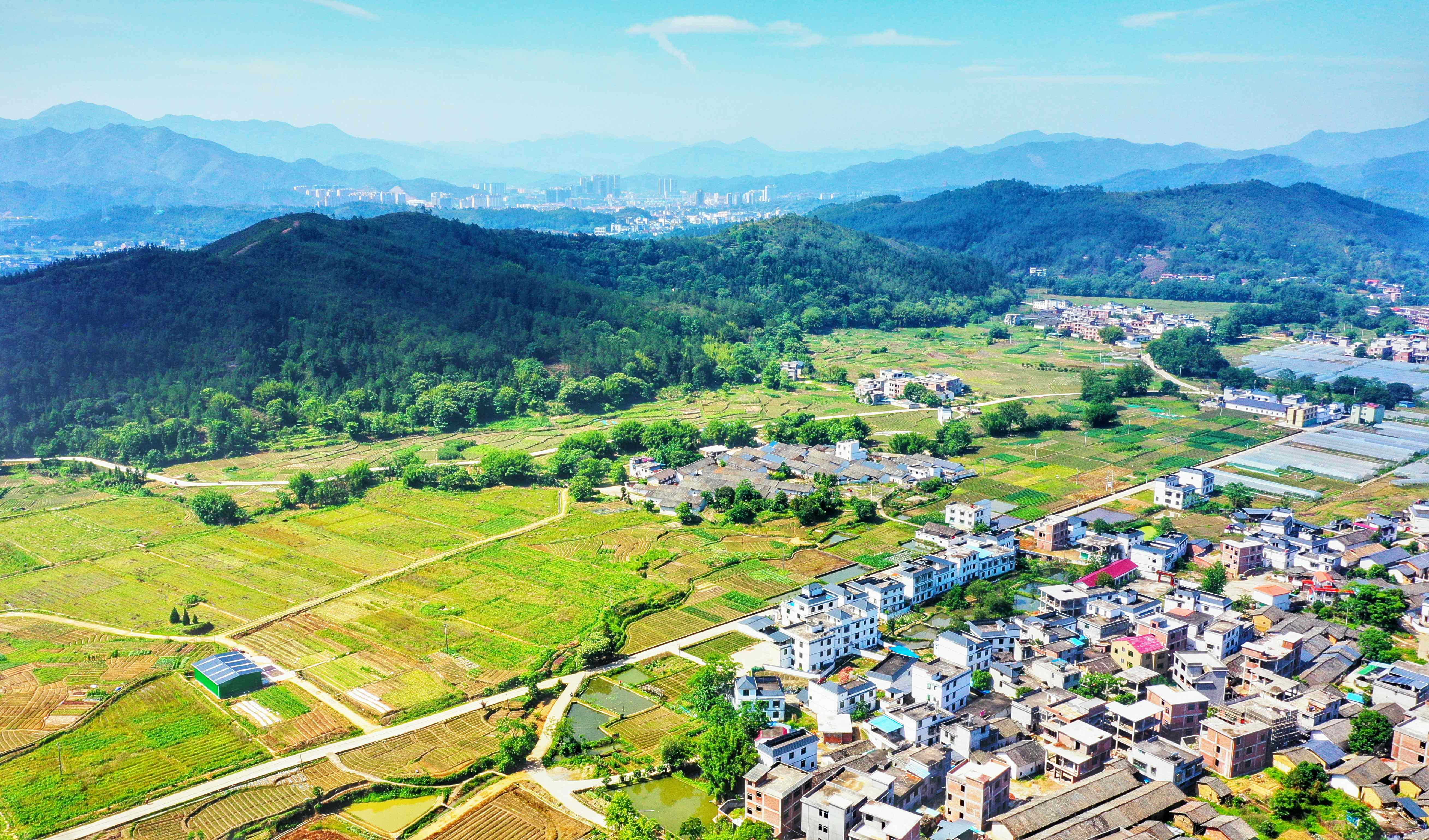 江西全南：生态田园 美丽乡村