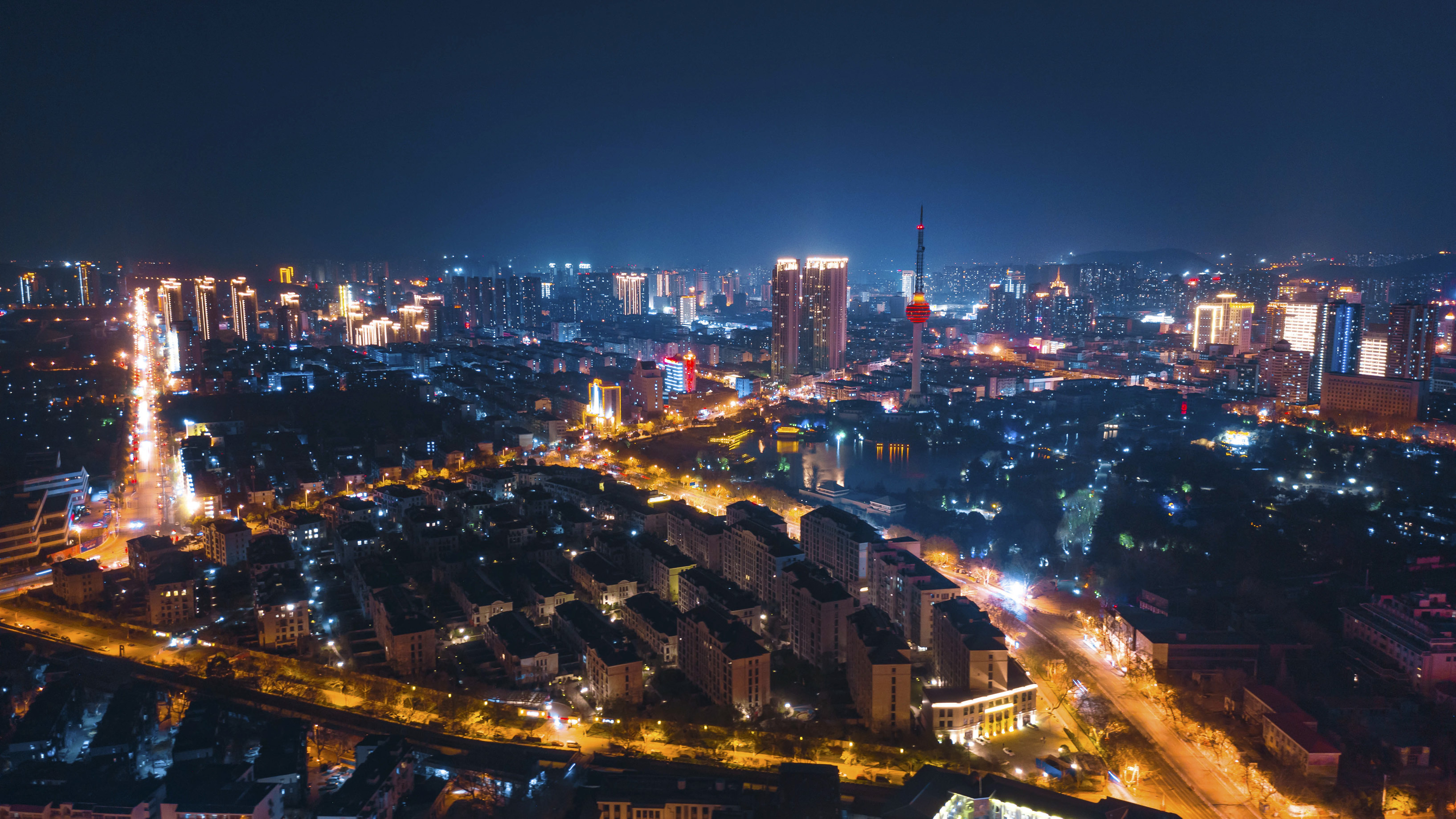 徐州夜景图片 市区图片
