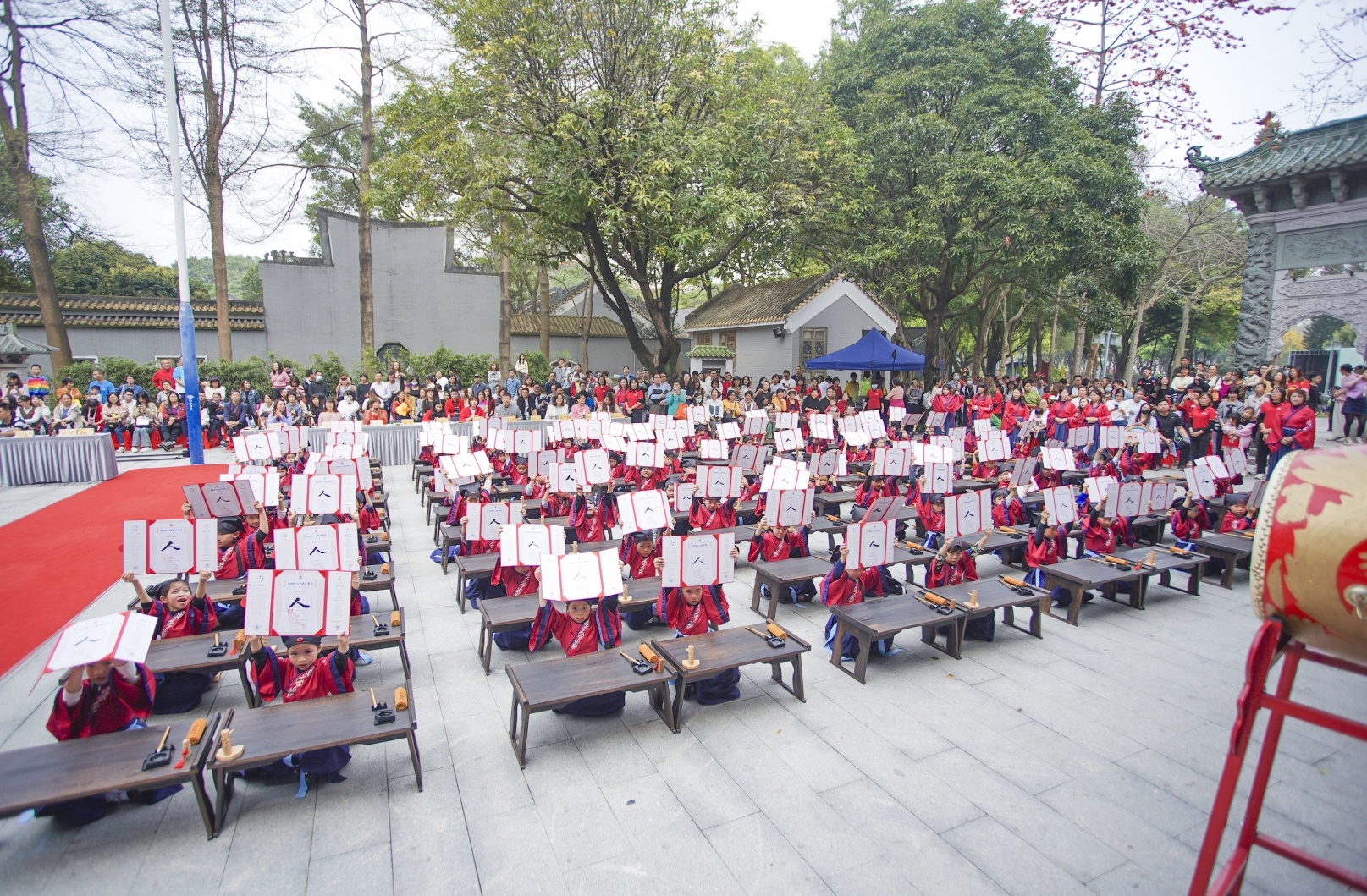 广东佛山大良街道：赓续传统 开笔启蒙