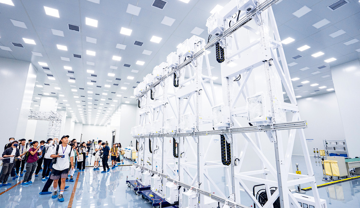 2023年7月25日，香港航天科技集团有限公司旗下的ASPACE香港卫星制造中心在将 军澳科学园开幕
