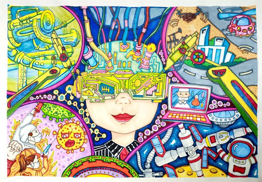 四川古蔺：发挥想象 描绘美好生活
