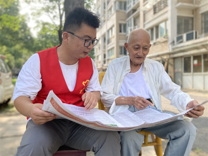江苏张家港：开展志愿服务 擦亮青春底色
