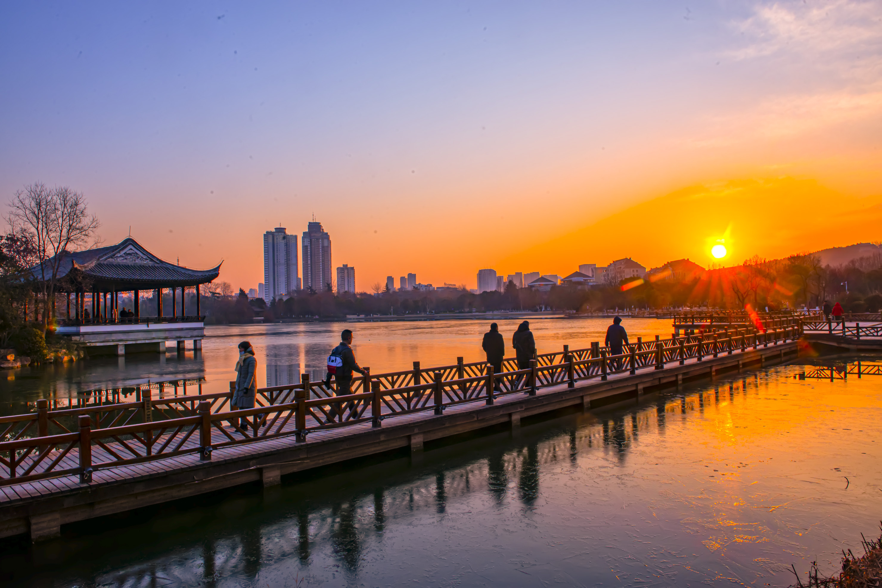 "强国·彭城拍客"佳作欣赏|徐州:冬日暖阳初升时