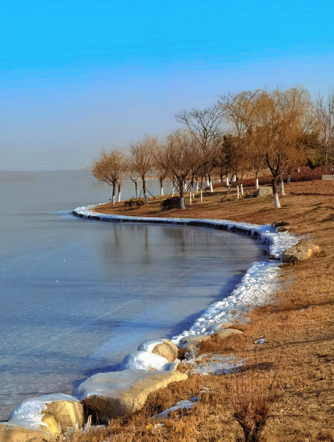 山东青岛大沽河省级生态旅游度假区邂逅浪漫冬日