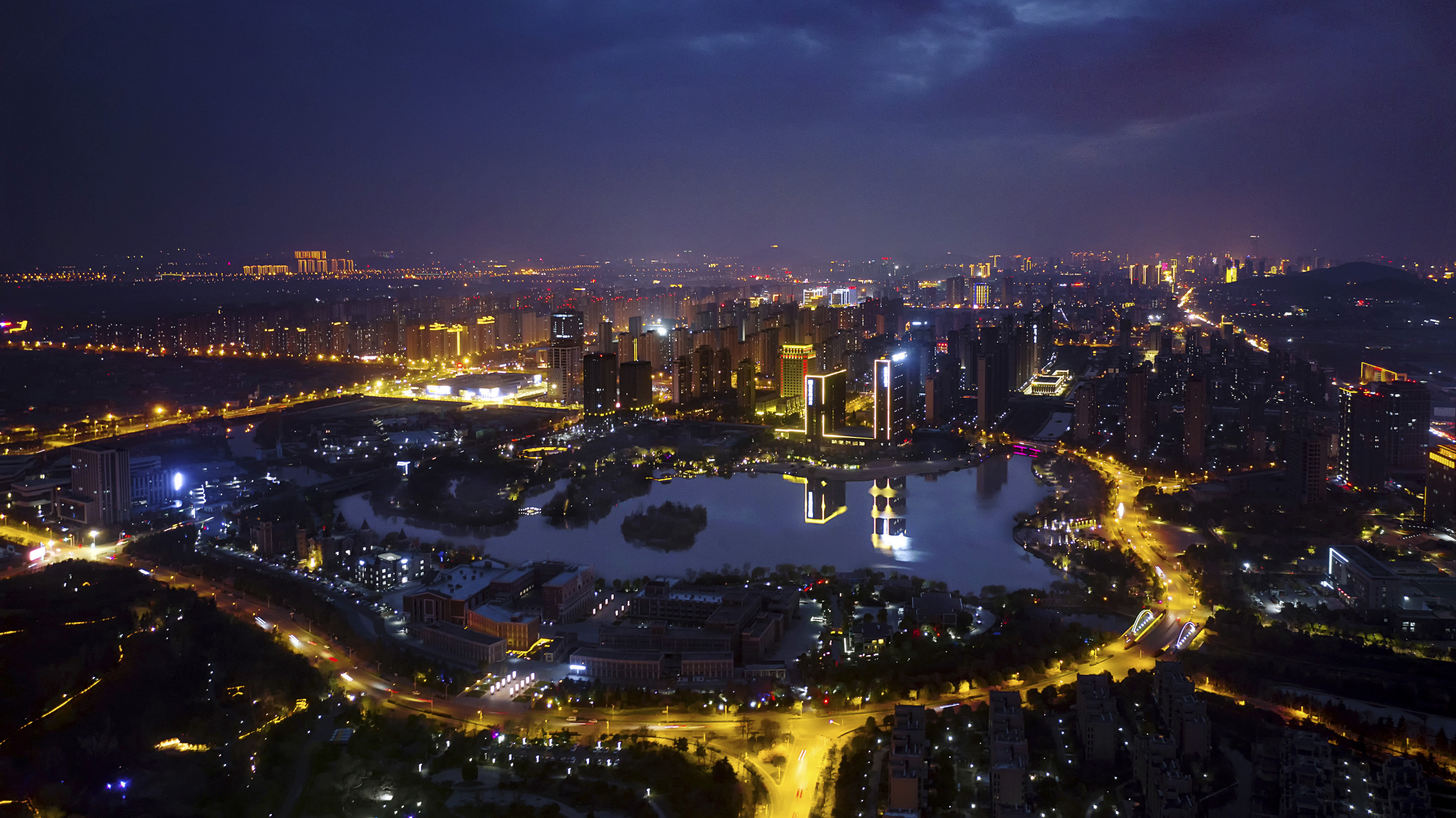 徐州夜景图片 市区图片