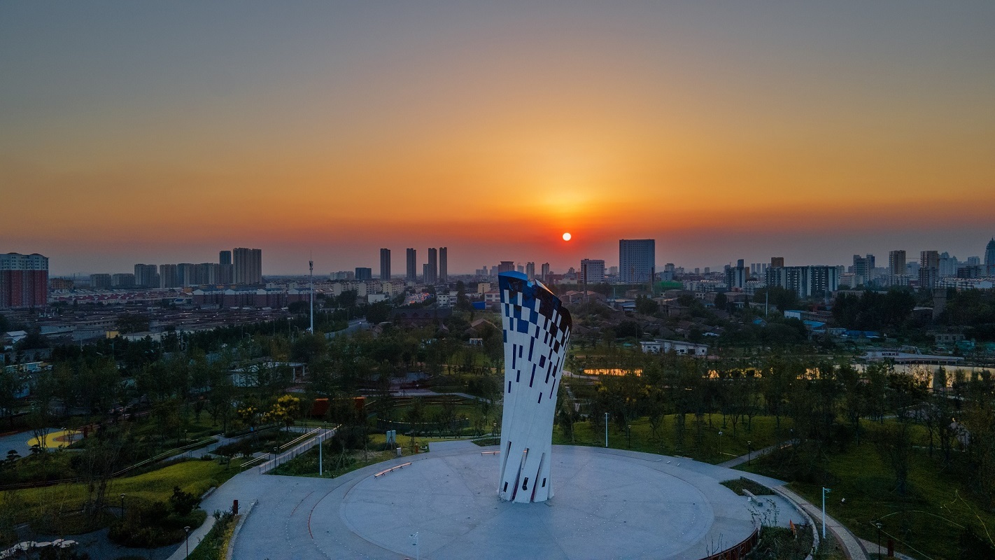 山东临沂市罗庄区：工矿废弃地蝶变城市绿地公园