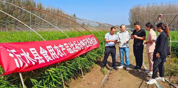 山东沂水：食用农产品带“证”上市 守护“舌尖上的安全”