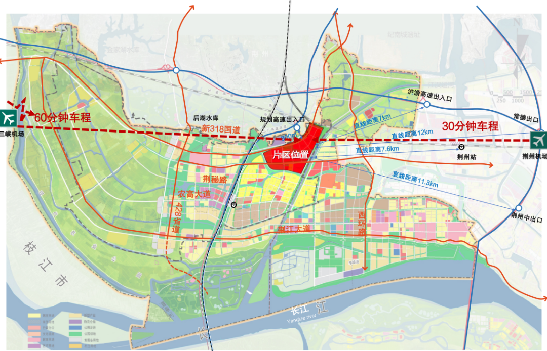 6亿元新鲜出炉国家级农产品物流交易中心片区规划湖北荆州高新区作者
