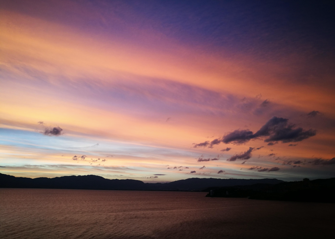 美麗雲南高原明珠中國深湖美景玉溪撫仙湖