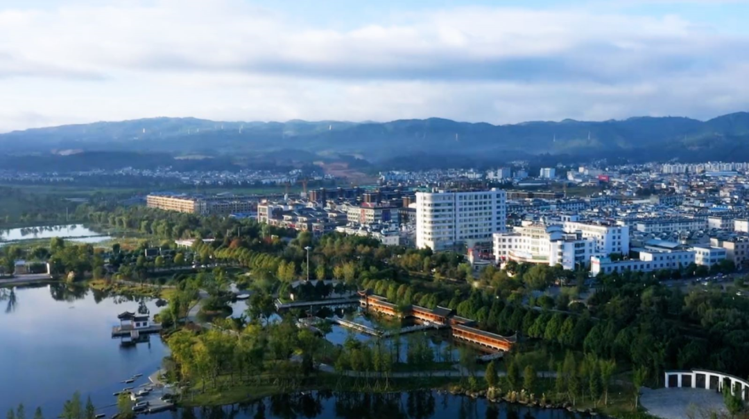 美丽云南千年茶乡田园城市美名保山昌宁县