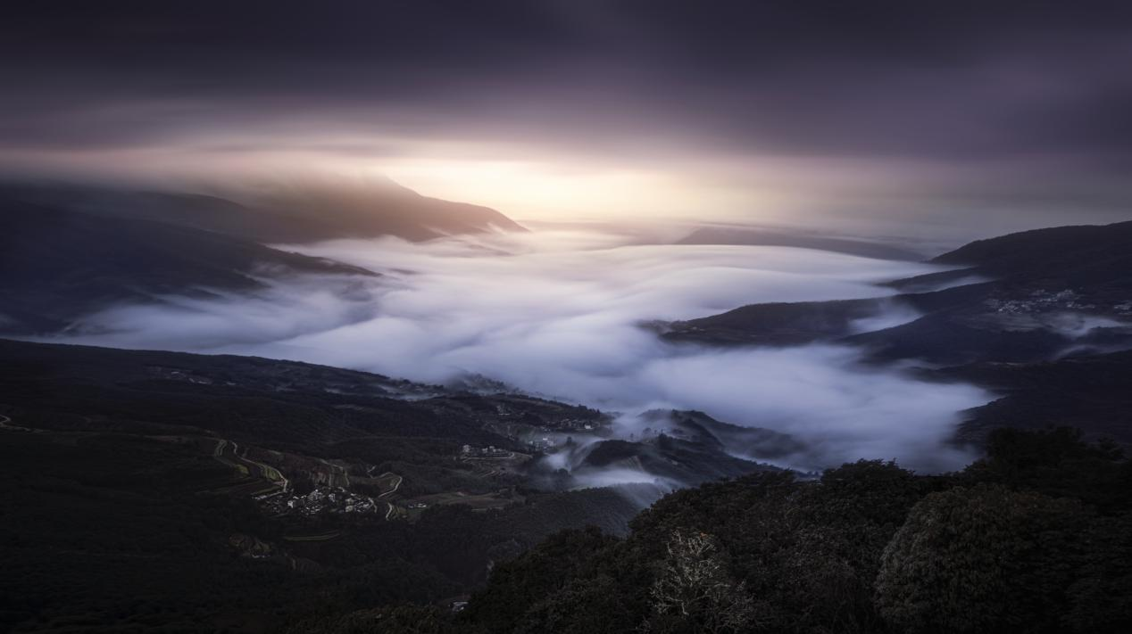 轿子山“云海”胜景（云南轿子山国家级自然保护区管护局供图）