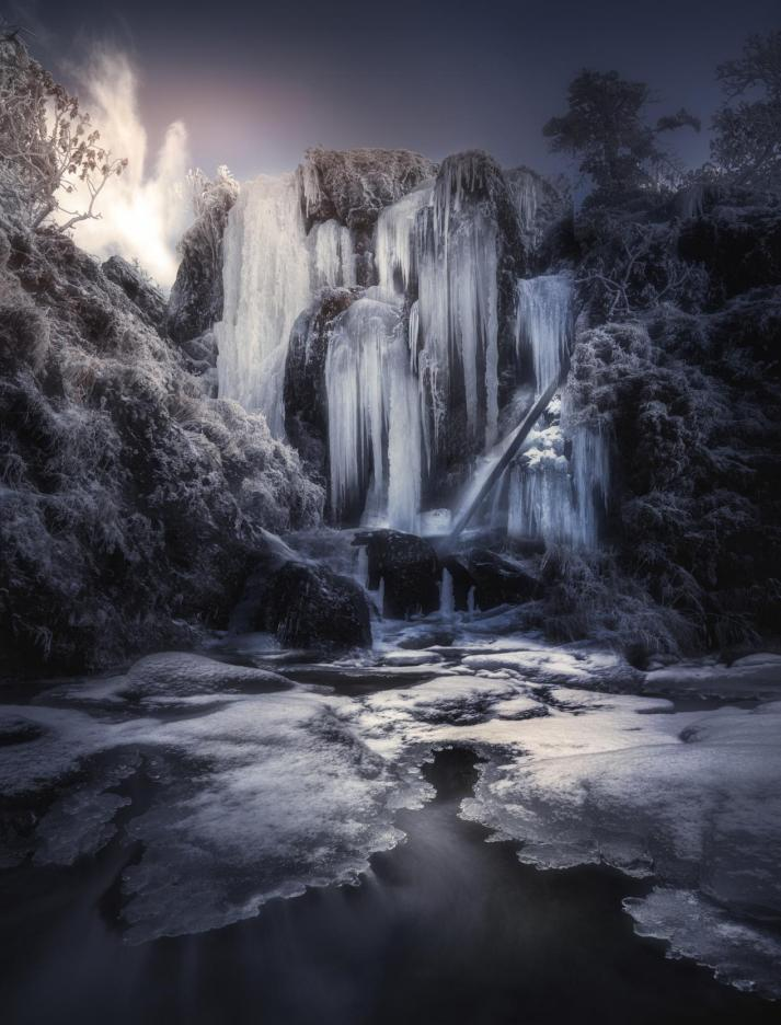 轿子山冰雪奇景（云南轿子山国家级自然保护区管护局供图）