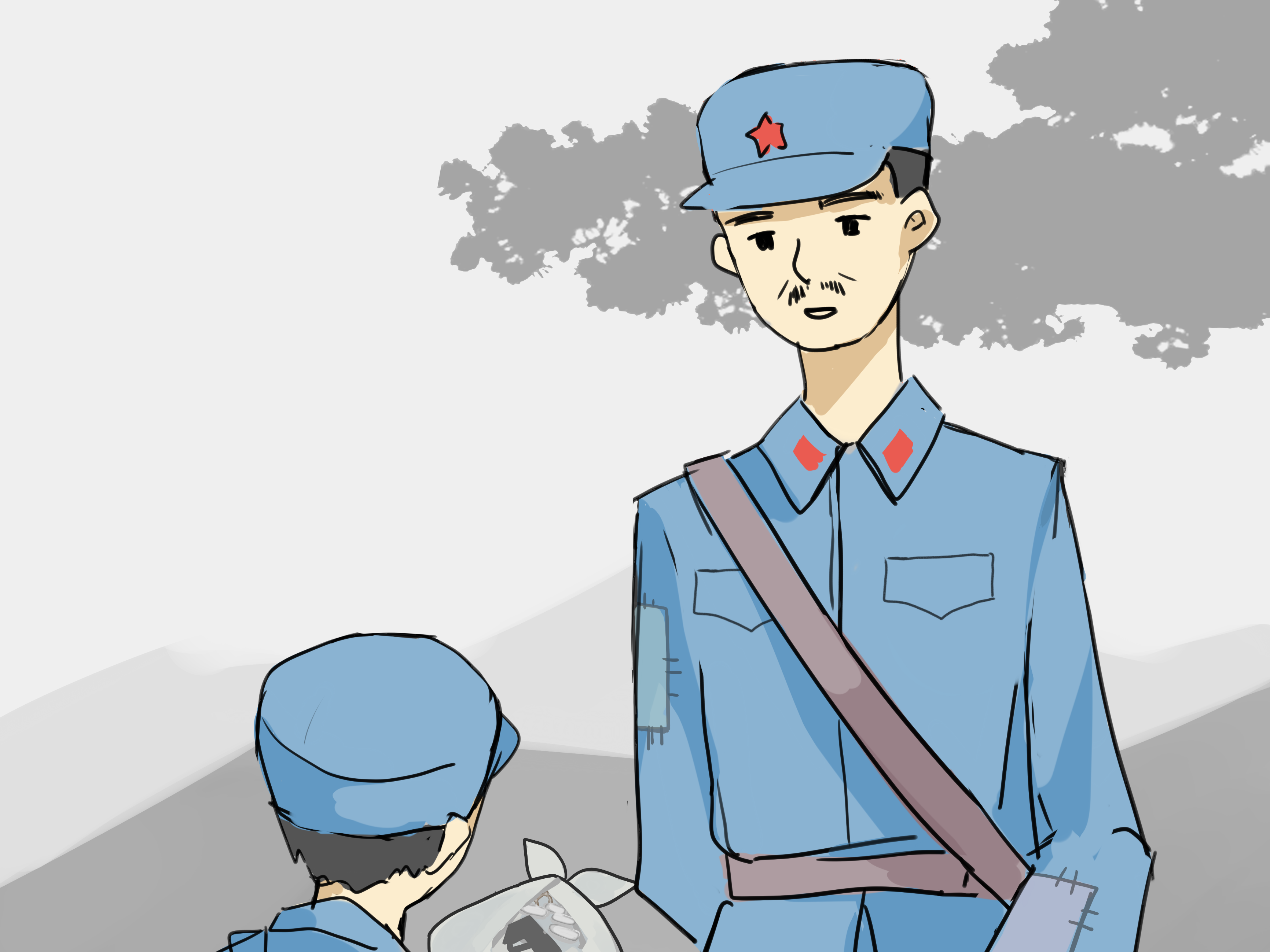 漫绘党史:最小红军向轩