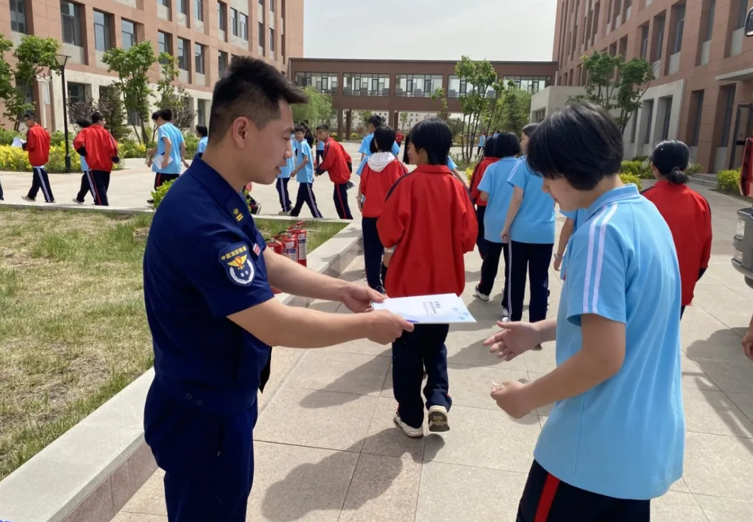 朔州:消防宣传进校园 平安守护话安全